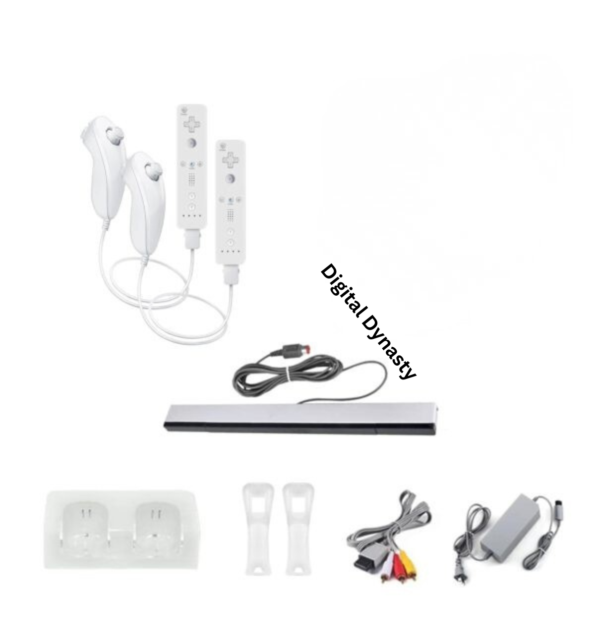 Digital Dynasty Accessory Set – Compatible with Nintendo Wii