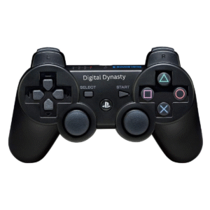 Digital Dynasty Wireless Controller (Charcoal Black) – Compatible with PlayStation 3