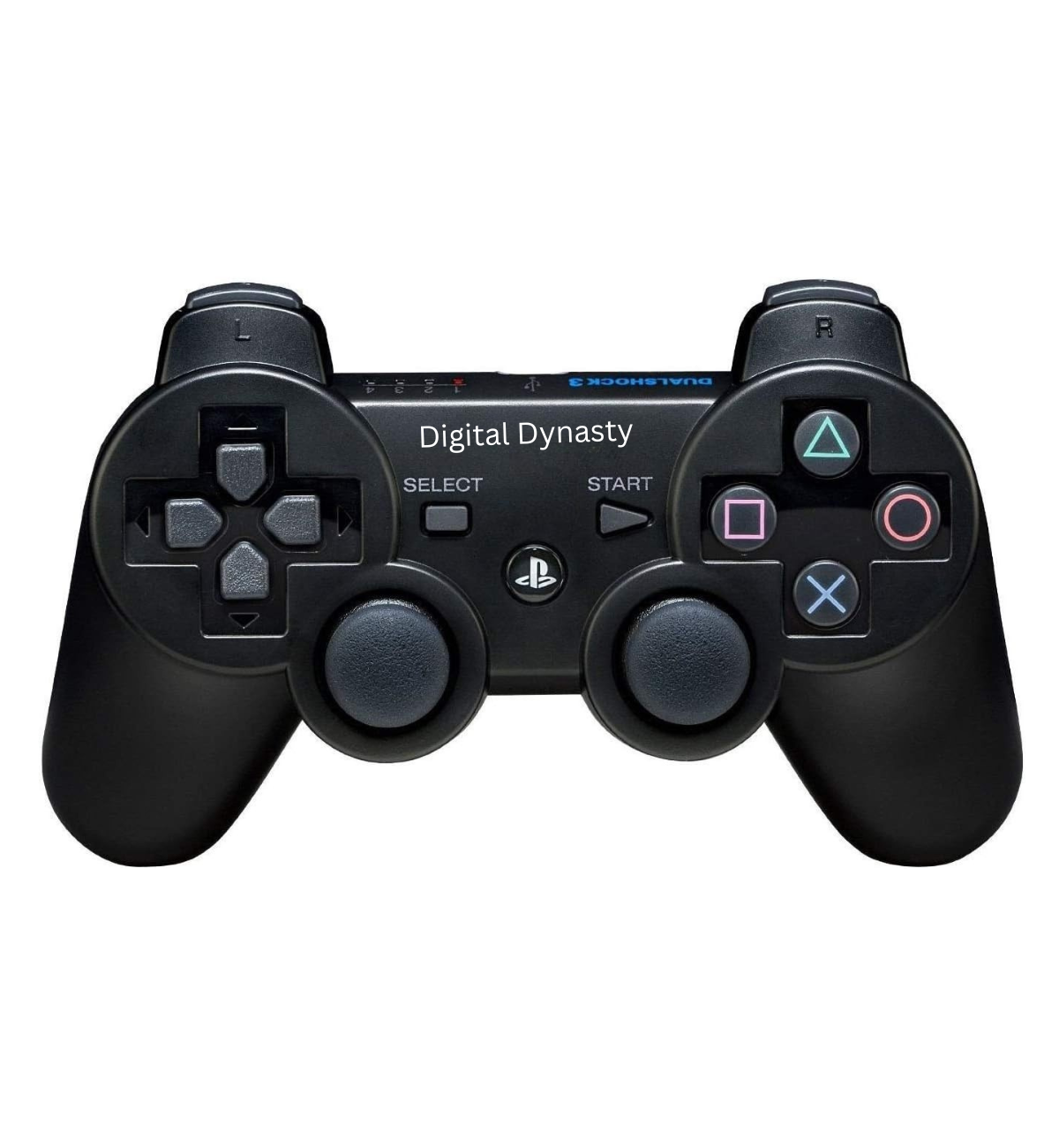 Digital Dynasty Wireless Controller (Charcoal Black) – Compatible with PlayStation 3
